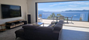 Splendide villa vue mer 180° à 500 m de la plage